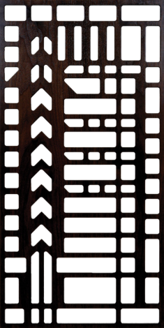 Unframed Grilles 300-V82 Free DXF File, Free Vectors File