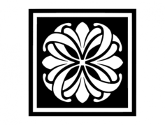 Wood Block Stamp Free DXF File, Free Vectors File