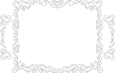 Frame Design Free DXF File, Free Vectors File