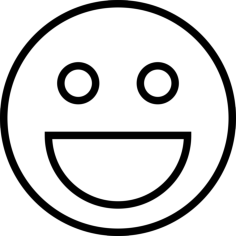 Happy Silhouette Svg Vector, Free Vectors File