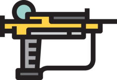 Harpoon Outline Svg File, Free Vectors File