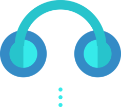 Headset Outline Svg File, Free Vectors File