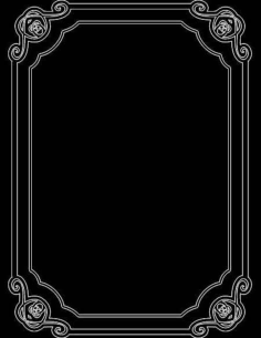 Mirror Frame 0108 Free DXF File, Free Vectors File