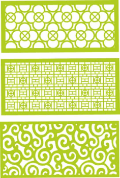 Decorative Jali Patterns Free Vector, Free Vectors File
