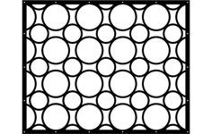 Screen Pattern Free DXF File, Free Vectors File