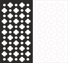 Laser Cut Pattern Vector Free DXF File, Free Vectors File