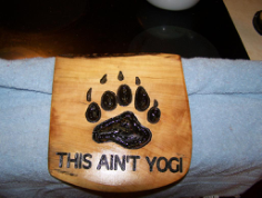 This Ain’T Yogi Free DXF File, Free Vectors File
