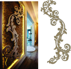 Decorative Panel Grille Pattern Free DXF File, Free Vectors File