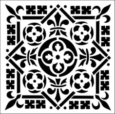 Pattern Free DXF File, Free Vectors File