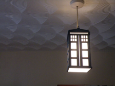 Tardis Lamp Free DXF File, Free Vectors File