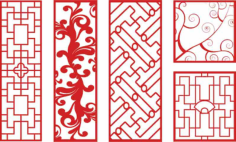 Vector Art Cnc Patterns Free Vector, Free Vectors File