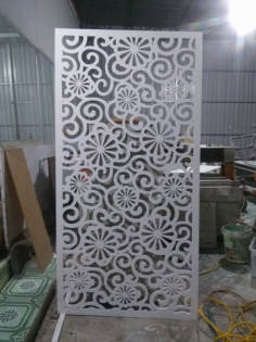 Jali Inspired Screen Pattern Free DXF File, Free Vectors File