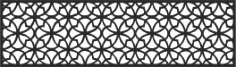 Laser Cut Pattern Template Wood Screen Free Vector, Free Vectors File