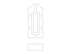 Mdf Door Design 4 Free DXF File, Free Vectors File