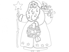 Festive Stuff 14 Free DXF File, Free Vectors File