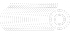 Lampshade 1 Free DXF File, Free Vectors File