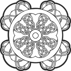 Celtic Knot Pattern Free Vector, Free Vectors File