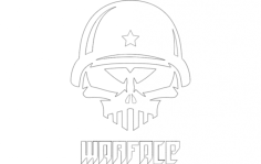 Warface 2 Free DXF File, Free Vectors File