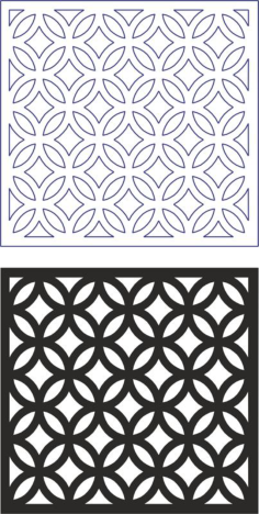 Vector Geometric Seamless Pattern Modern Free DXF File, Free Vectors File