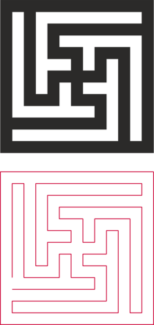 Decorative Lattice Vector Free DXF File, Free Vectors File