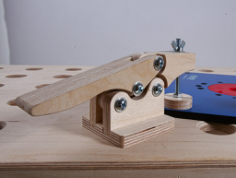 Laser Cut Toggle Clamps Free DXF File, Free Vectors File