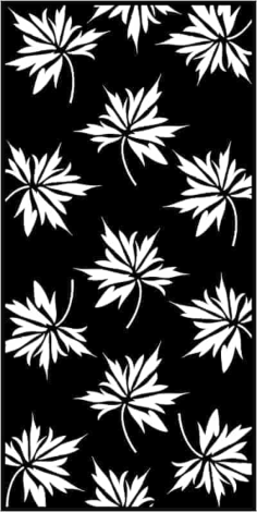 Set Of Seamless Leaves Pattern Free Vector, Free Vectors File