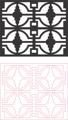 Dxf Grille Pattern Designs Free DXF File, Free Vectors File