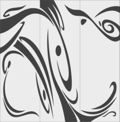 Abstract Glass Etching Sandblasting Patterns Free Vector, Free Vectors File