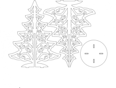 Tree 1 11In Free DXF File, Free Vectors File