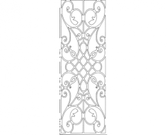 Grille Pattern 02 Free DXF File, Free Vectors File