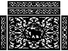 Design Pattern T2 Free DXF File, Free Vectors File