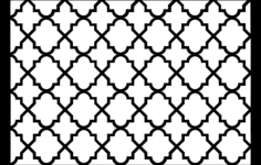 Turkish Pattern Free DXF File, Free Vectors File