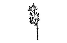Plant Silhouette Free DXF File, Free Vectors File