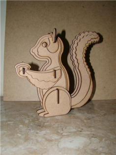 Squirrel For Sarah Free DXF File, Free Vectors File