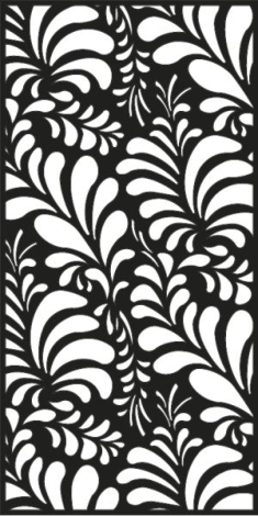 Vintage Metal Cut Out Panel Free DXF File, Free Vectors File