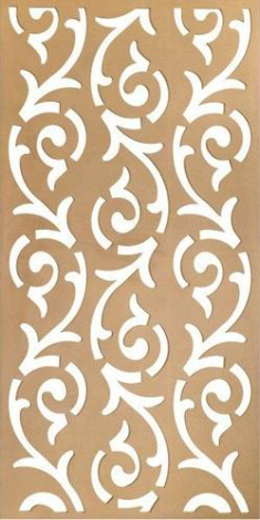 Mdf Decorative Grill Free DXF File, Free Vectors File