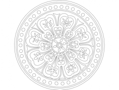 Design 1 Free DXF File, Free Vectors File