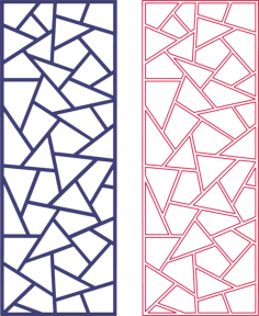 Chinese Style Screen Partition Free DXF File, Free Vectors File