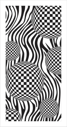 Illusion Free DXF File, Free Vectors File