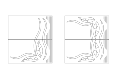 2 Adet Yatak Odas Cizim Free DXF File, Free Vectors File