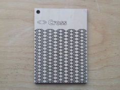 Cross Pattern Living Hinge Template For Laser Cut Free DXF File, Free Vectors File
