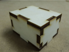 Simple Parametric Box Generator For Laser Cut Free DXF File, Free Vectors File