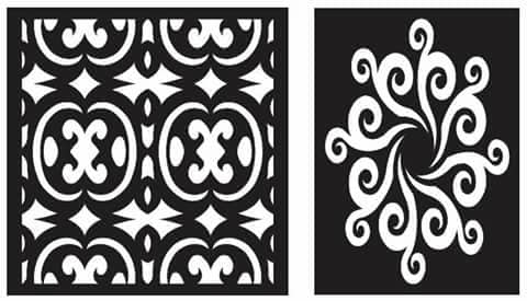 Pattern Designs 46 Free DXF File Free Vectors