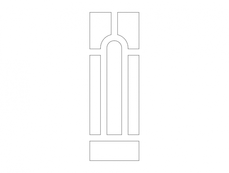 Mdf Door Design 5 Free DXF File Free Vectors