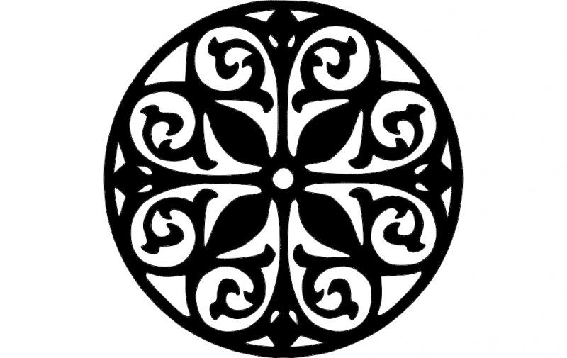 Laser Cut Vinyl Design Free DXF File Free Vectors