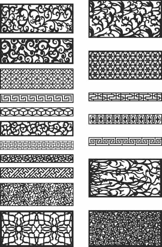 Free Patterns For Laser Cutting Free Vector Free Vectors