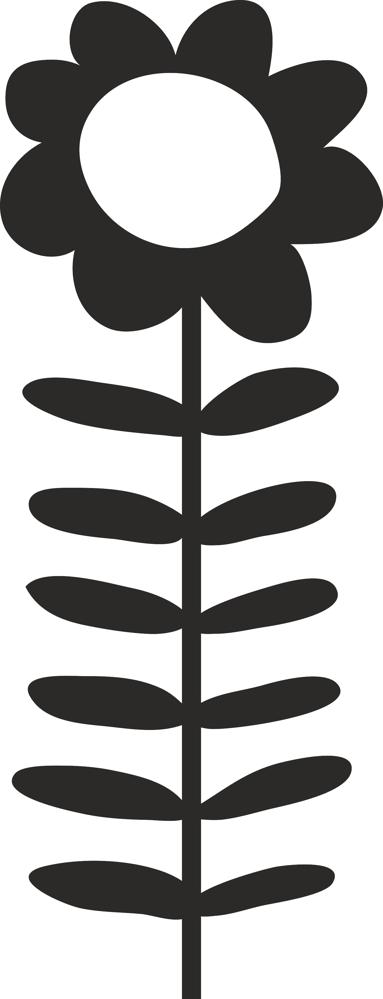 Sunflower Symbol Free DXF File Free Vectors