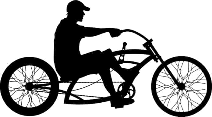 Modified Bicycle Silhouette Free Vector Free Vectors