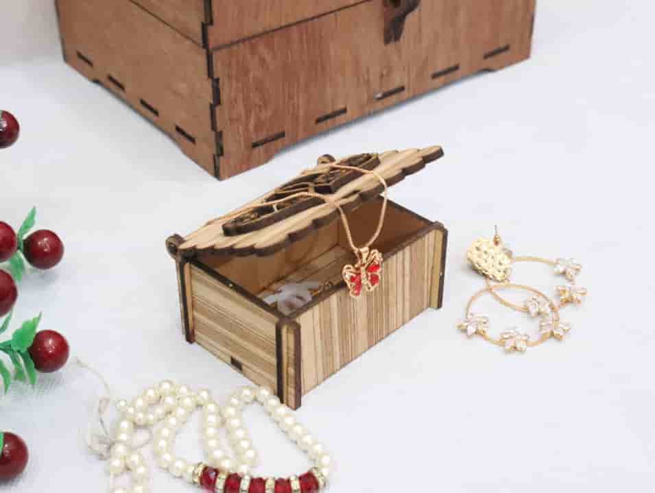 Wooden Jewelry Box 3mm Free Vector Free Vectors