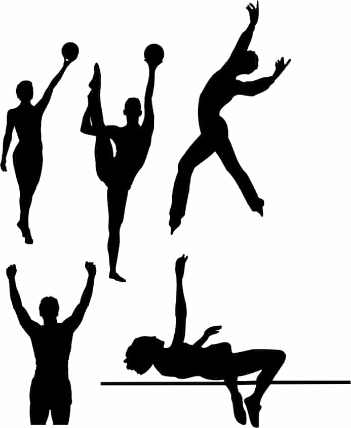 CrossFit Silhouettes Free Vector Free Vectors
